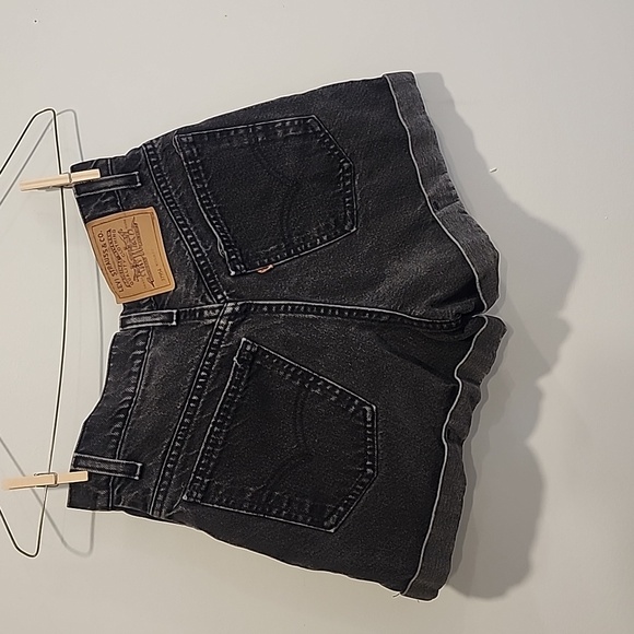 P.3 Levi Strauss 954 Charcoal Jean Shorts Size: 5 - Picture 4 of 4